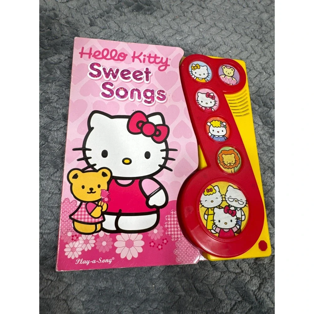 Hello‎ Kitty Sweet Songs Play-a-Song Interactive Sound Board Book Sanrio 2013